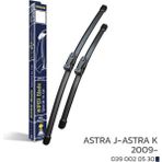 Niken Astra J - Astra K 2009-ARACA Özel Silecek Sptgl - Siyah
