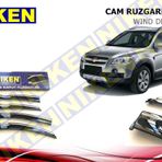 Niken Chevrolet Captiva 2007 4 Kromlu Cam Rüzgarlığı