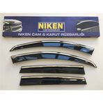 Niken Dacia Duster 2010 Sonrası Uyumlu Kromlu Cam Rüzgarlığı