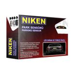 Niken Ekranlı Türkçe Konuşan Siyah-Gri-Beyaz Renk Park Sensörü
