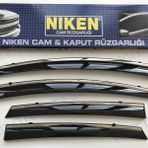 Niken Ford Fiesta 2009-2018 Kromlu Cam Rüzgarlığı