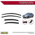 Niken Ford Focus 2005-2012 Rüzgarliği 4 Kromlu Cam