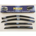 Niken Honda Civic 2007 2011 Kromlu Cam Rüzgarlığı