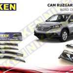 Niken Honda CRV 2012 4 Kromlu Cam Rüzgarlığı