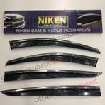 Niken Kia Sportage 2016 Sonrası Kromlu Cam Rüzgarlığı