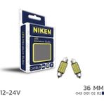 Niken LED Ampul Sofit Canbus LED 36MM 12-24V - Beyaz
