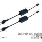 Niken LED Arıza Işığı Giderici Canbus Aparatı Aparatı H7 (40W) 2 Adet