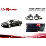 Niken Mercedes W220 Egzoz Ucu Krom Çift Çıkış Komple Set S Serisi