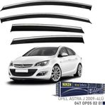 Niken Opel Astra J Sedan Niken Kromlu Cam Rüzgarlığı 4lü Set 2009 ve Üstü