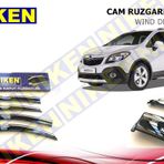 Niken Opel Mokka 2012 Rüzgarliği 4 Kromlu Cam