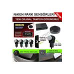 Niken Park Sensörü Arka Sesli Orjinal Lens Görünümlü Yeni Nesil Gri Lens Park Sensörü