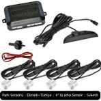 Niken Park Sensörü Led Ekranlı Türkçe İkazlı Beyaz