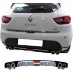 Niken Renault Clio 4 Uyumlu Üniversal Difüzör Gri 2012-2019 Arası