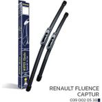 Niken Renault Fluence - Captur Araca Özel Silecek Sptgl - Siyah