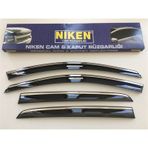 Niken Renault Megane 4 Sedan Rüzğarlığı 4 Kromlu Cam