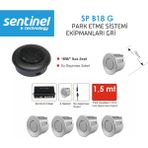 Niken Sentinel Park Sensörü Ses Ikazlı 18MM Gri