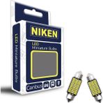 Niken Sofit Beyaz Led Ampul Canbus 36mm 12V 27 Led