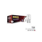 Niken T20 Tek Devre 21W 10 Adet W3X16S 12V Minyatür Ampul