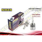 Niken Vw Jetta Passat Golf Scirocco LED Xenon Far Aydınlatma Seti Şimşek Etkili Niken Evo 8000LM