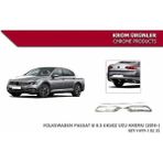 Niken Vw Passat B8.5 Eksoz Ucu Difuzor Kromu 2018 Sonrası Niken