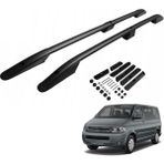 Niken Vw Transporter T5 T6 T7 T8 Tavan Çıtası Port Bagaj Taşıyıcı Uzun Siyah 2004 / 2024