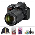 Nikon D3500 + 18-140 mm Vr Lens Dslr Fotoğraf Makinesi (Çanta + 32 GB Sd Kart + Temizlik Kiti Hediyeli) - Siyah