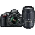 Nikon D5100 18-55mm VR + 55-300mm VR Lens DSLR Fotoğraf Makinesi