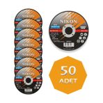 Nikon Inox 115X1,0X22 Düz Krom Kesme Taşı (50-Li Paket)