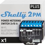 Nikon Shelly Plus 2pm | Wi-Fi ve Bluetooth 2 Kanallı Akıllı Röle Anahtarı, Güç Ölçümlü | Ev Otomasyonu | P - Renkli