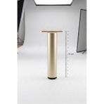 NİKSA METAL Boru Orta Ayak Bonj-14cm-Modern Metal Mobilya Baza Ayağı-Koltuk Kanepe Berjer Ayak-Ünite Sehpa Ayak