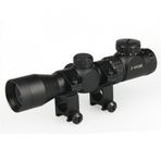 Nikula 2-6x28 Tüfek Hedef Çizgili Çıft Işıklı Zoomlu Av Tüfeği Dürbünü