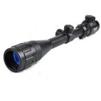 Nikula 4-12x40AOEG Mil Dot Kırmızı Yeşil Lens Koruyucu Tüfek Dürbünü