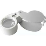 Nikula Nikula-Mini 40X25MM Takı Büyüteç Cep Büyüteç Teftiş Elmas Pullar Madeni Kontrol Lup MG21011 - Renkli