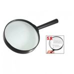 Nikula Plastik Siyah Yuvarlak Kolu 100 mm 5x Dia Büyüteç