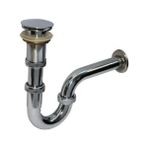 Nil Avm Ennalbur Krom Lavabo Sifonu Stoplu Pop-Up 32 mm