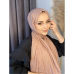 Nil Butik Bambu Kraş Şal - Bej