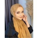 Nil Butik Bambu Kraş Şal - Gold