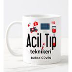Nil Hediye Acil Tıp Teknikeri Temalı Kupa