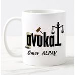 Nil Hediye Avukat Temalı Kupa