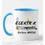 Nil Hediye Elektrik Mühendisi Kupa Bardağı Mavi