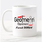 Nil Hediye Geometri Öğretmeni Temalı-1 Kupa