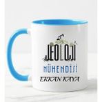 Nil Hediye Jeoloji Mühendisi Kupa Bardağı Mavi