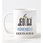 Nil Hediye Jeoloji Mühendisi Temalı Kupa
