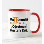 Nil Hediye Matematik Öğretmeni Temalı-1 Kupa