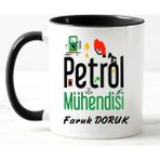 Nil Hediye Petrol ve Doğalgaz Mühendisi Temalı Kupa