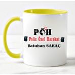 Nil Hediye Polis Özel Harekat Pöh Bardağı Sarı
