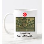 Nil Hediye Uzman Çavuş Temalı Beyaz Kupa