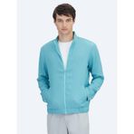 Nil Yeşili Regular Fit Casual Dokuma Mont