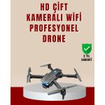 Nilavia Katlanabilir 4K Kamera Drone Uzaktan Kumandalı Profesyonel Drone - AL002A-61X665 - Çok Renkli