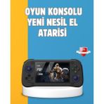 Nilavia Taşınabilir El Tipi Oyun Konsolu Çoklu Emülatör Destekli 64GB - AL002A-61WM26
